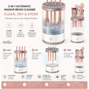 Clean Your Brushes in Seconds – Electric Makeup Brush Cleaner + 20 FREE Professional Brushes